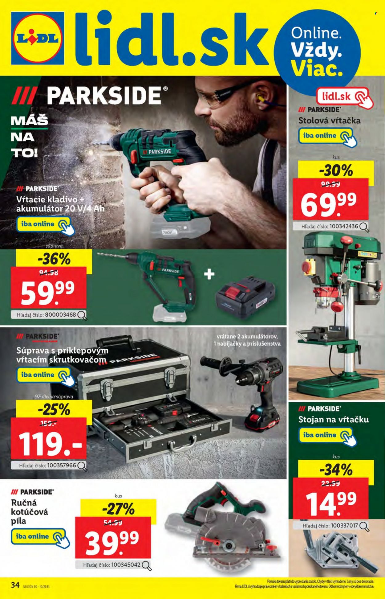 Leták Lidl - 9.3.2023 - 12.3.2023. Strana 34