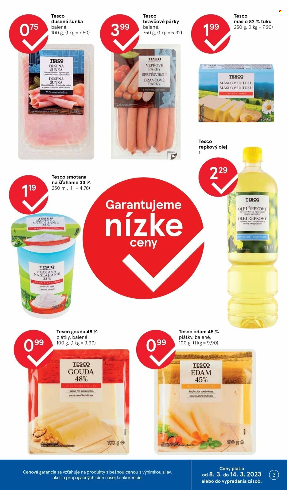 Leták TESCO - 8.3.2023 - 14.3.2023. Strana 3