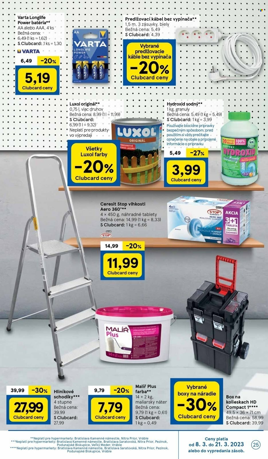 Leták TESCO - 8.3.2023 - 14.3.2023. Strana 25