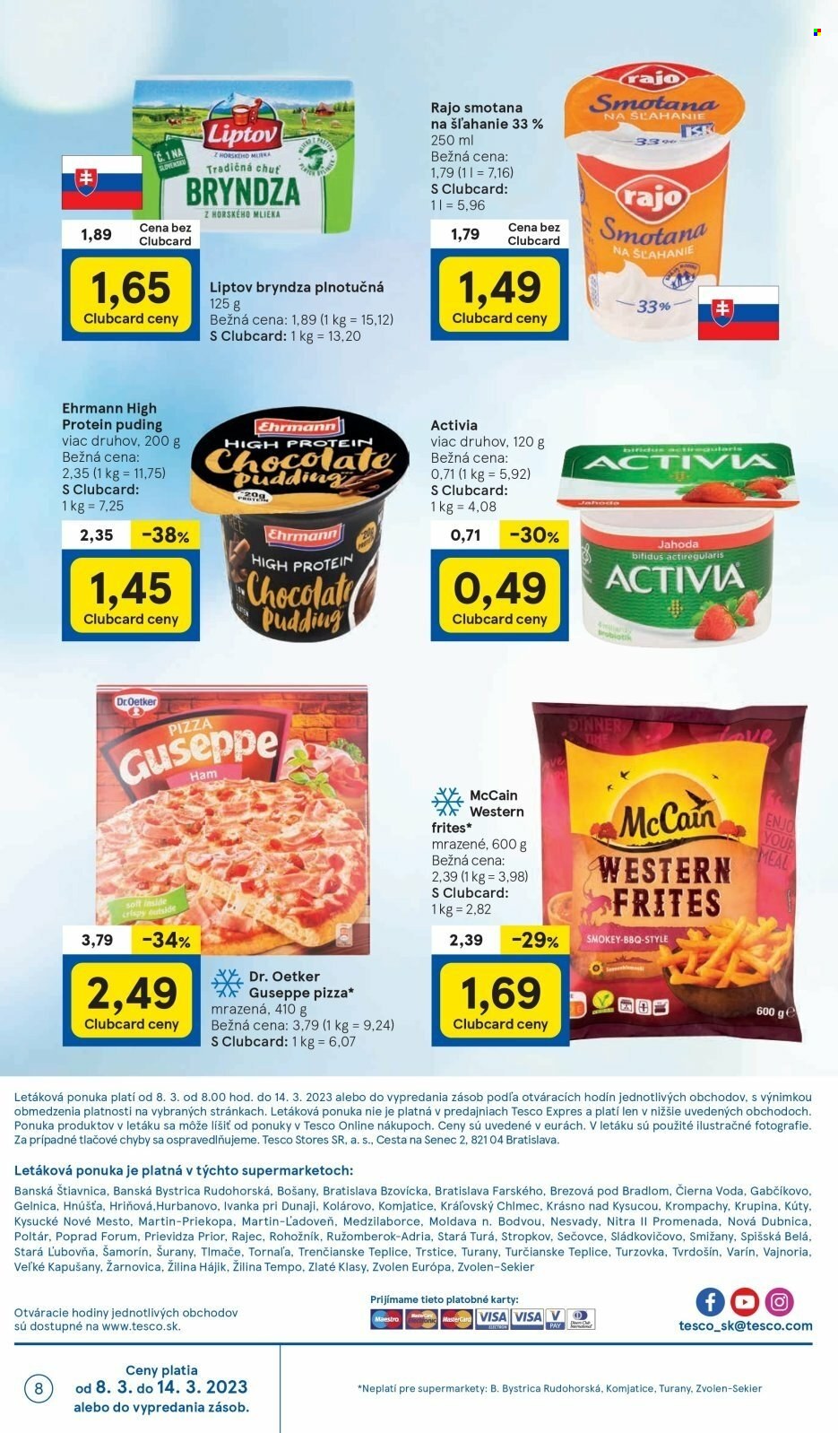 Leták TESCO supermarket - 8.3.2023 - 14.3.2023. Strana 8