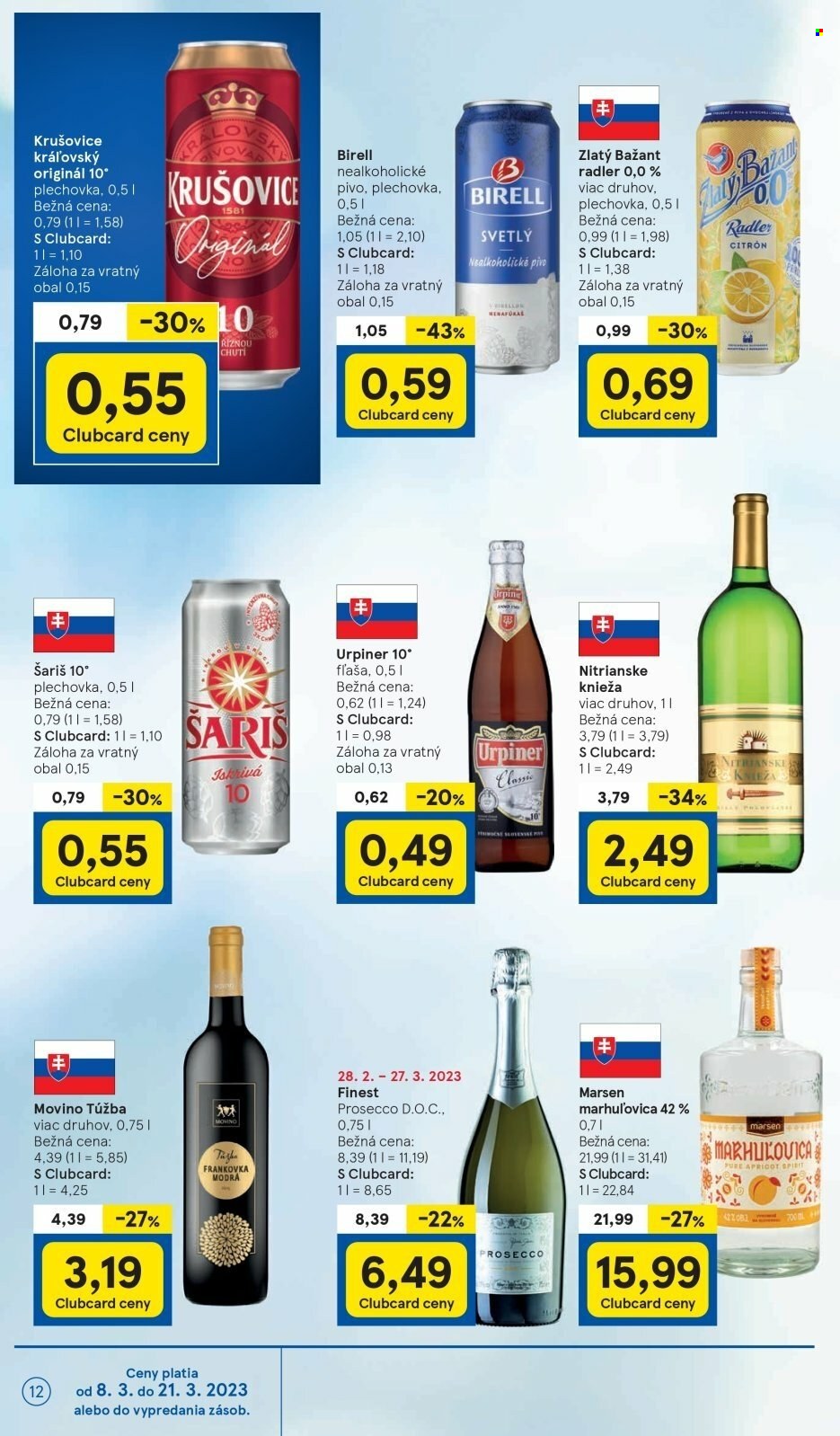 Leták TESCO supermarket - 8.3.2023 - 14.3.2023. Strana 12