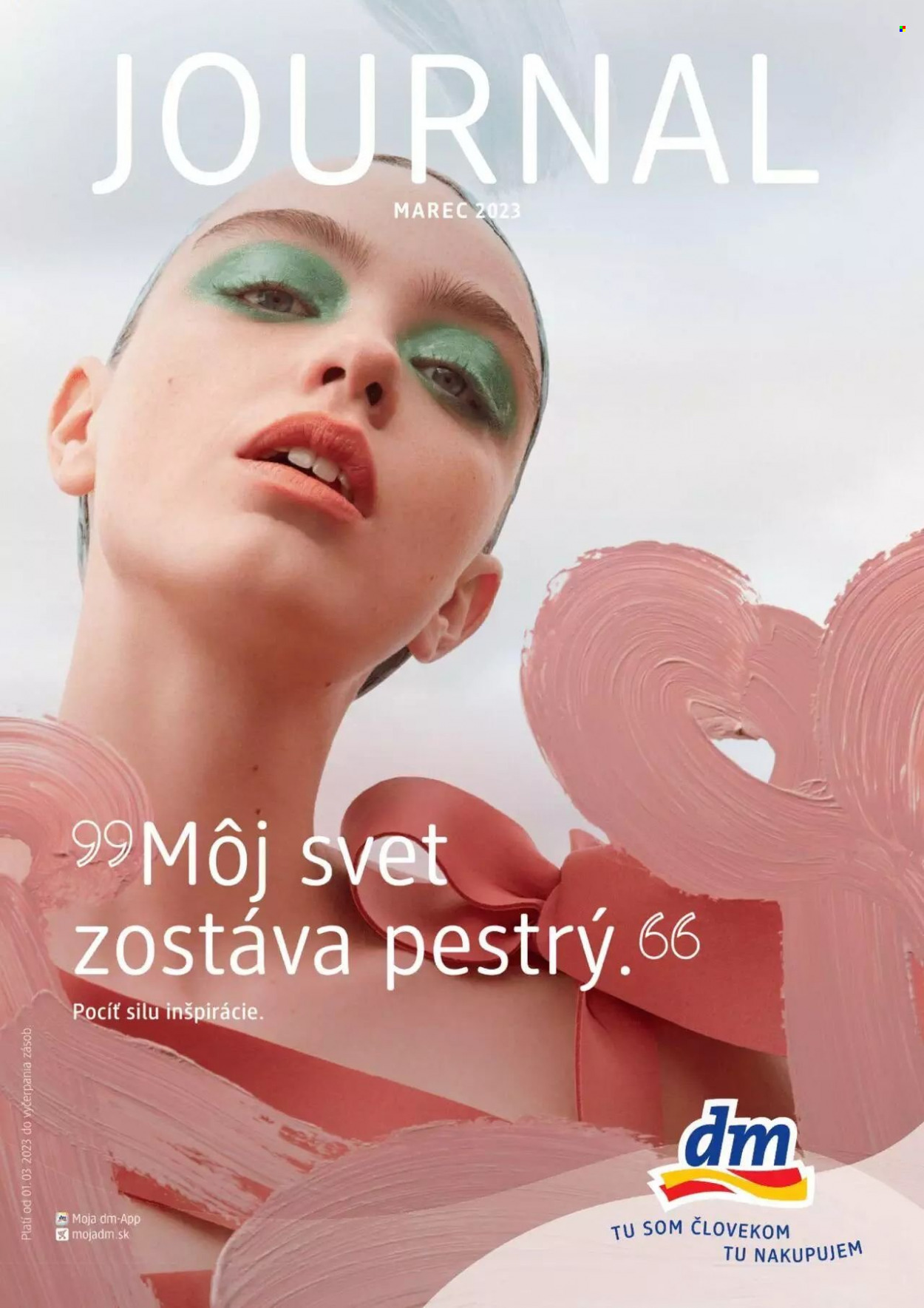 Leták dm drogerie - 1.3.2023 - 31.3.2023. Strana 1