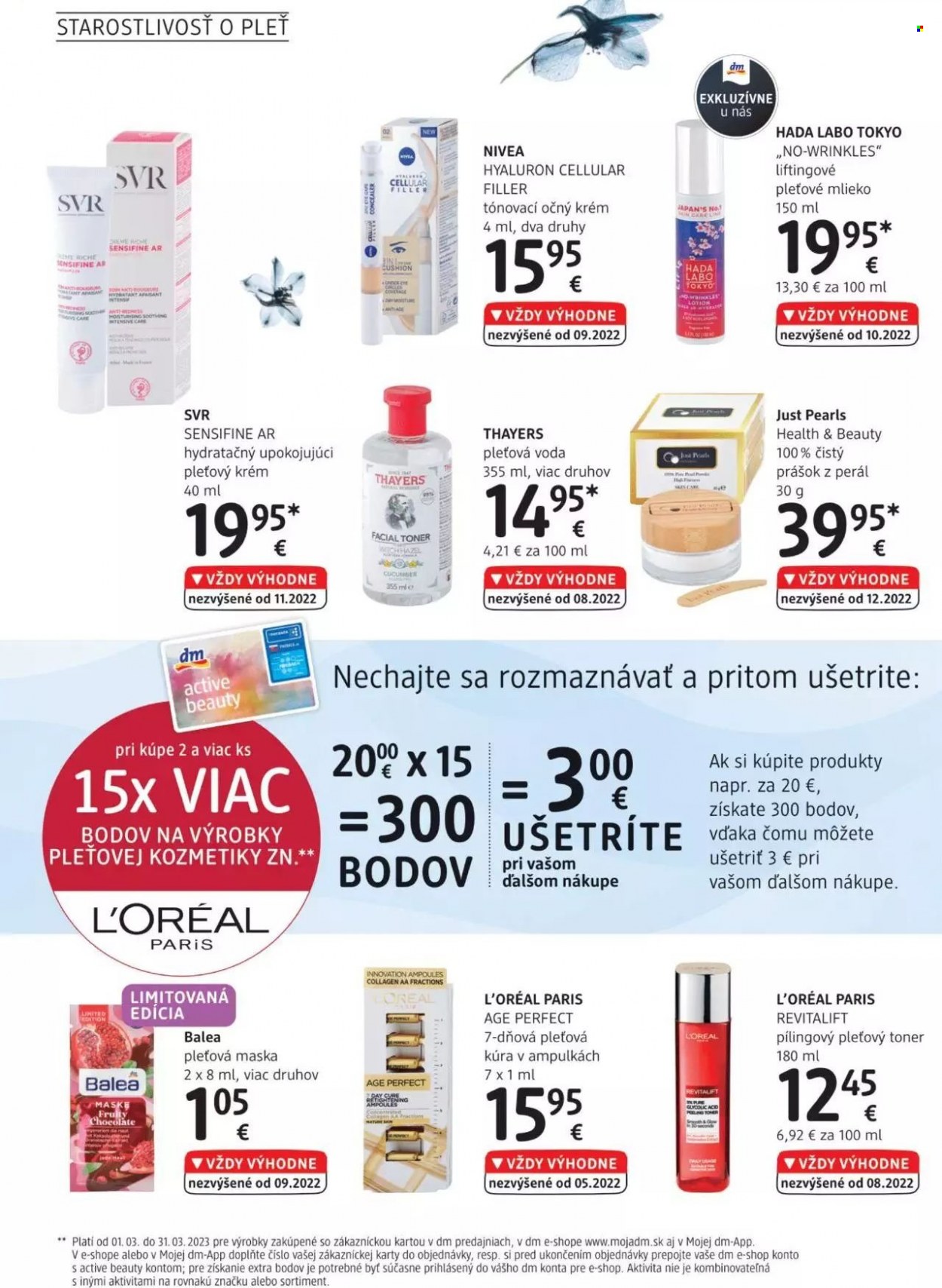 Leták dm drogerie - 1.3.2023 - 31.3.2023. Strana 10
