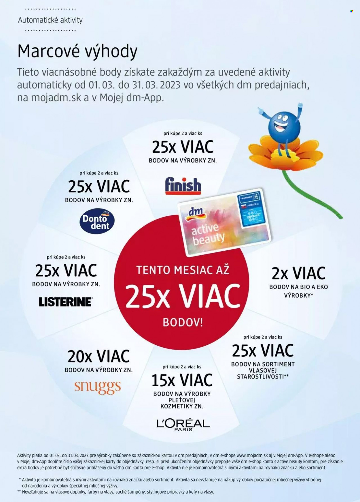 Leták dm drogerie - 1.3.2023 - 31.3.2023. Strana 2