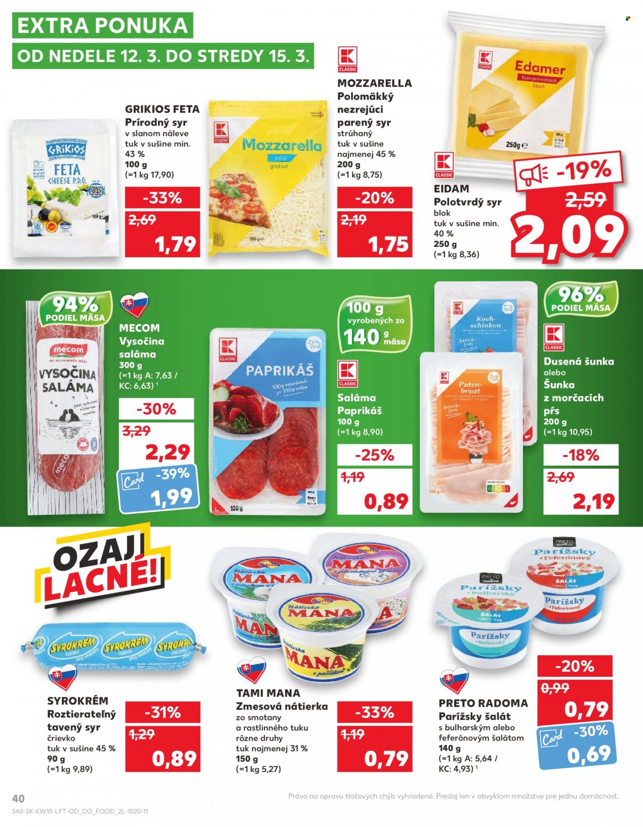 Leták Kaufland - 9.3.2023 - 15.3.2023. Strana 40