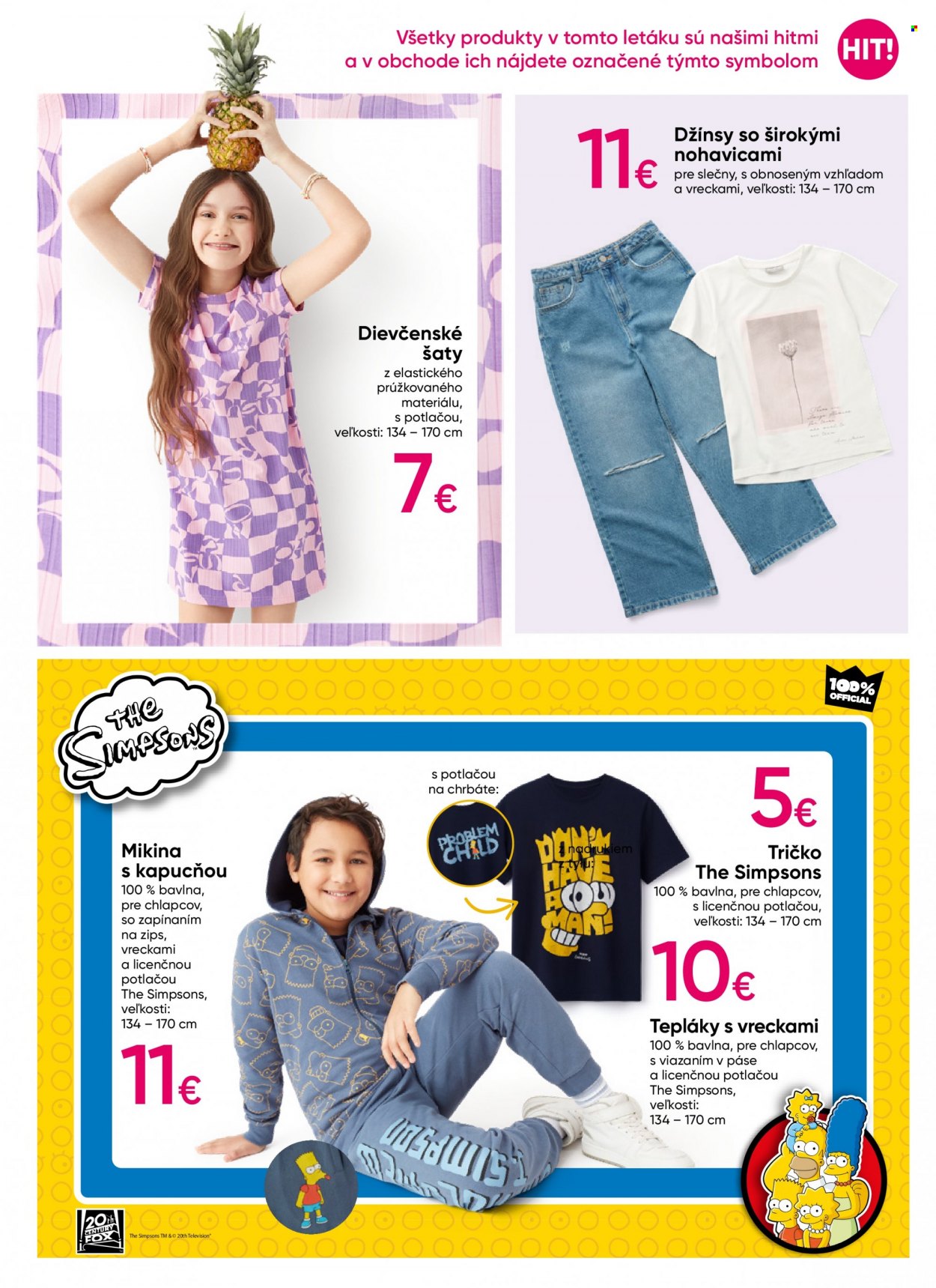 thumbnail - Leták Pepco - 9.3.2023 - 22.3.2023 - Produkty v akcii - dievčenské nohavice, džínsy, nohavice, šaty, tričko, chlapčenské nohavice, detské nohavice, tepláky, mikina. Strana 3.