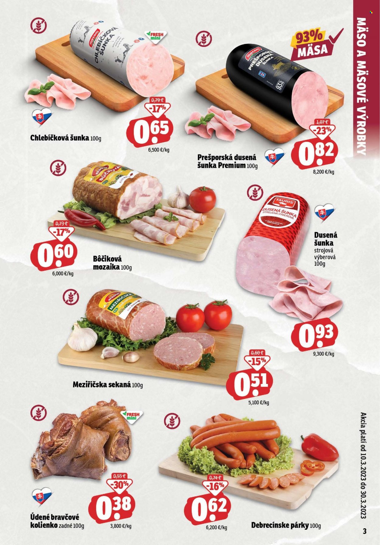 Leták FRESH - 10.3.2023 - 30.3.2023. Strana 3