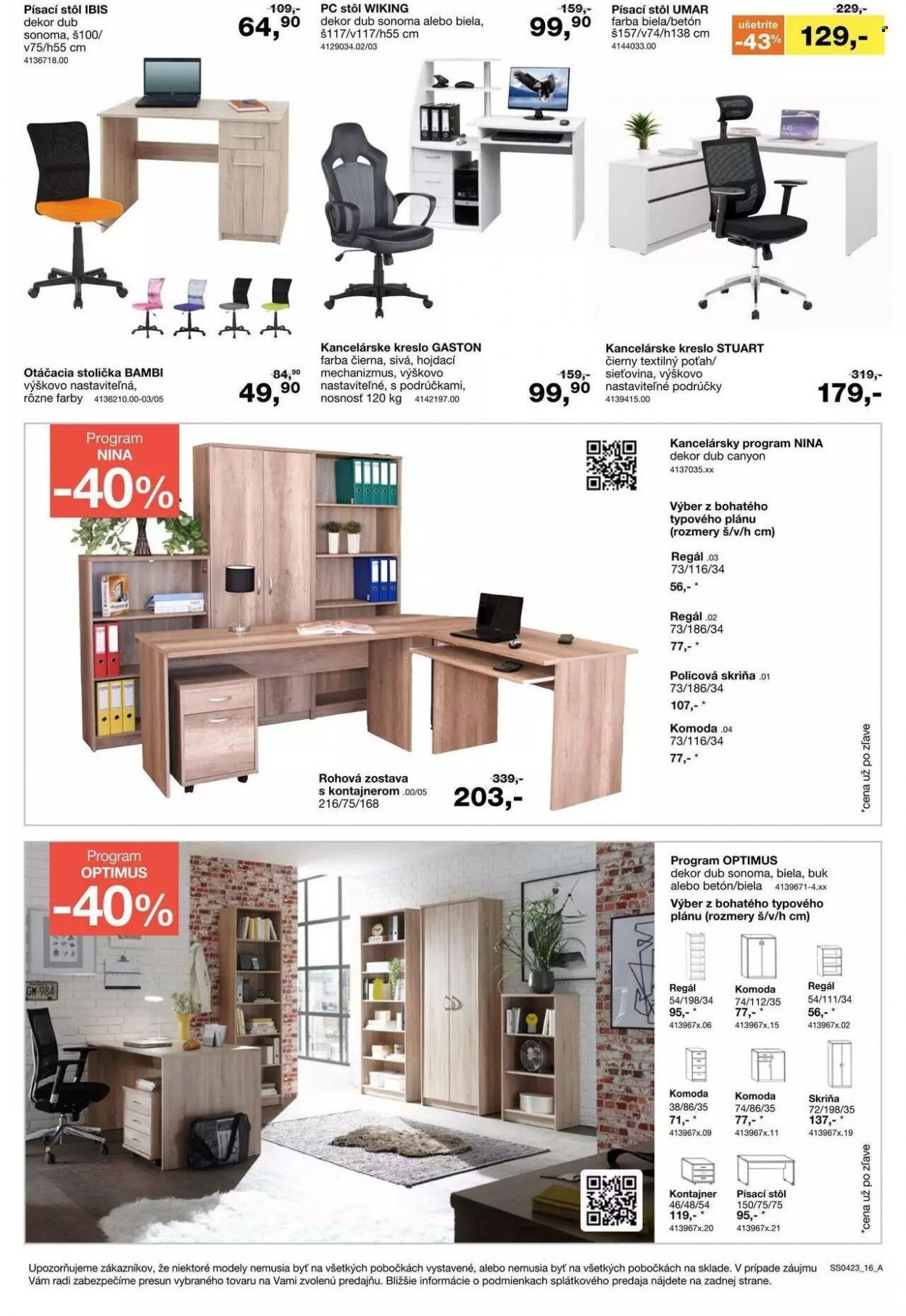 Leták Sconto nábytok - 8.3.2023 - 28.3.2023. Strana 16