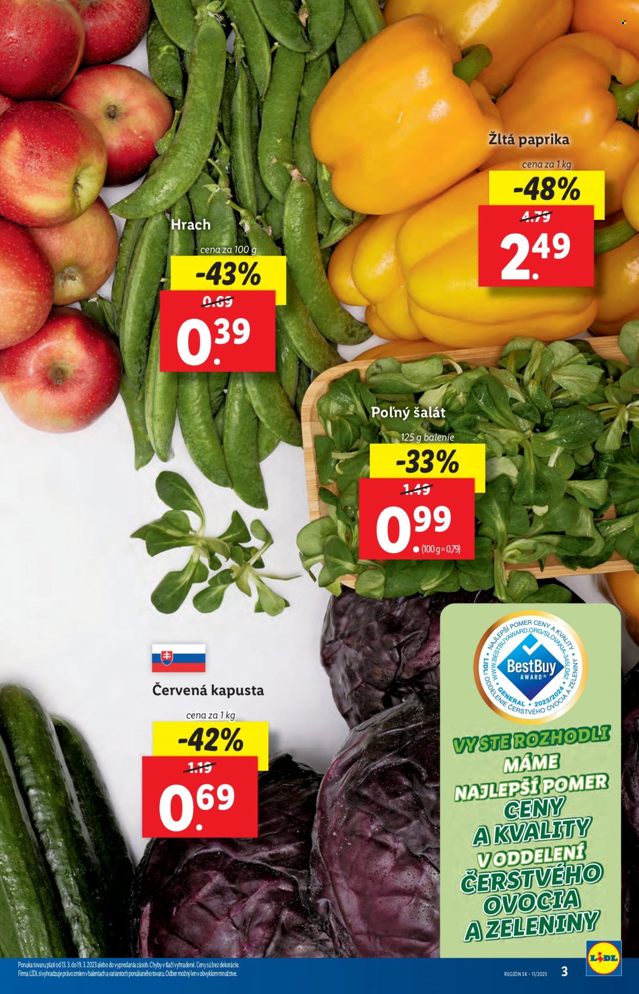 Leták Lidl - 13.3.2023 - 19.3.2023. Strana 3