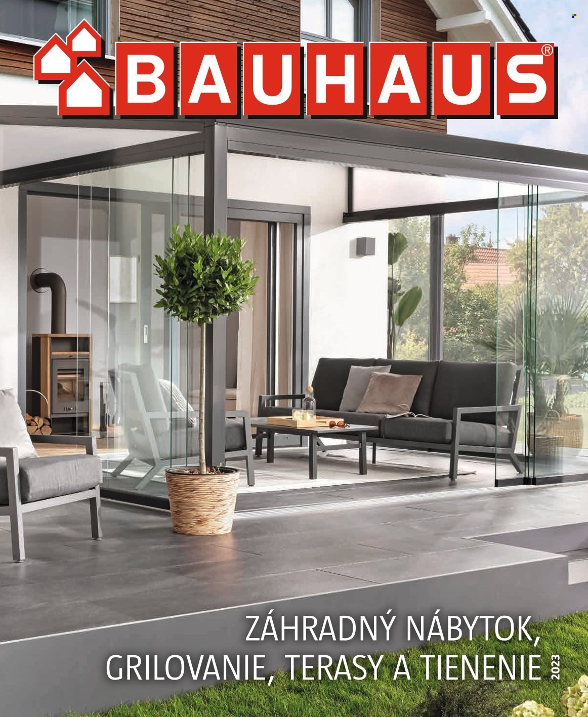Leták Bauhaus - 10.3.2023 - 31.8.2023. Strana 1
