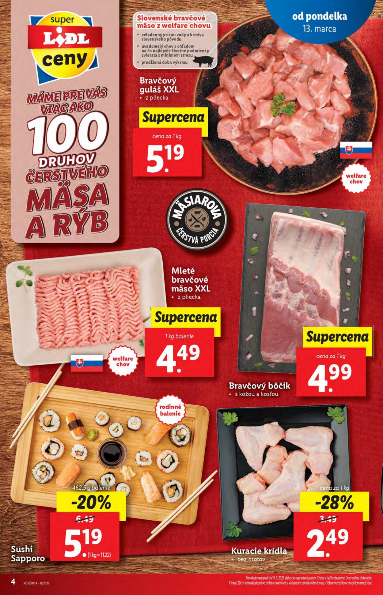 Leták Lidl - 16.3.2023 - 19.3.2023. Strana 4