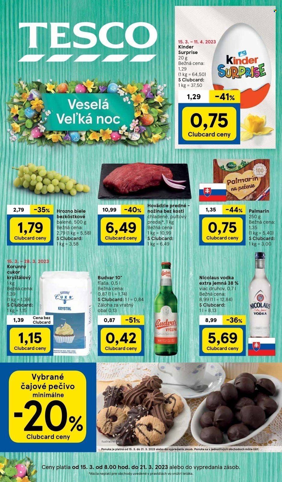 Leták TESCO - 15.3.2023 - 21.3.2023. Strana 1