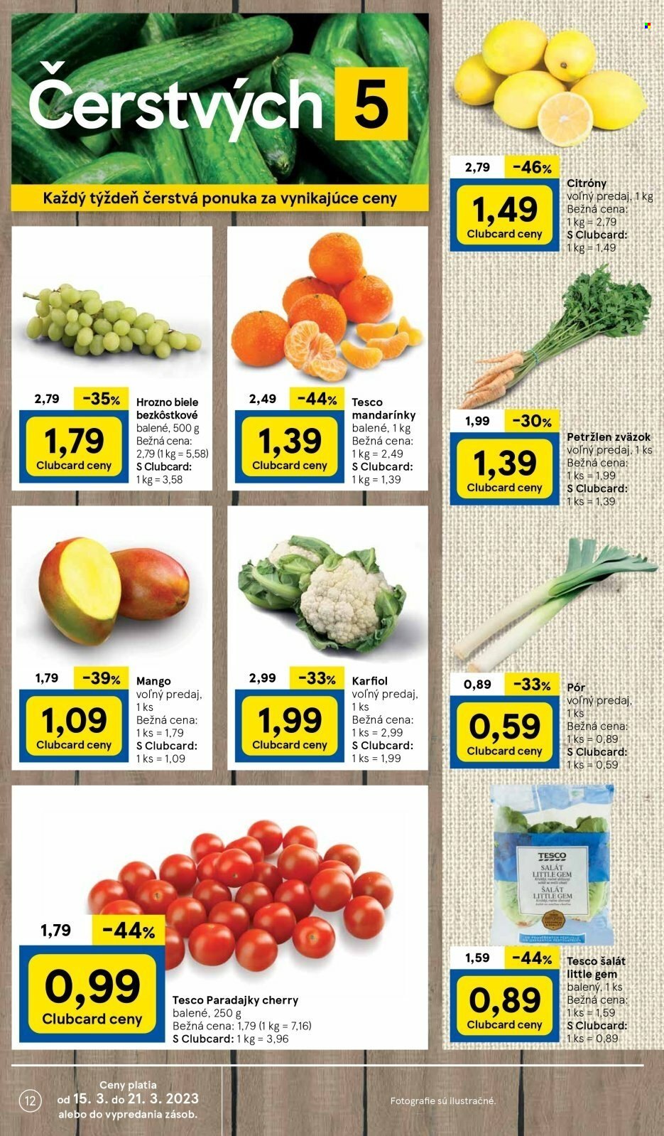 Leták TESCO - 15.3.2023 - 21.3.2023. Strana 12
