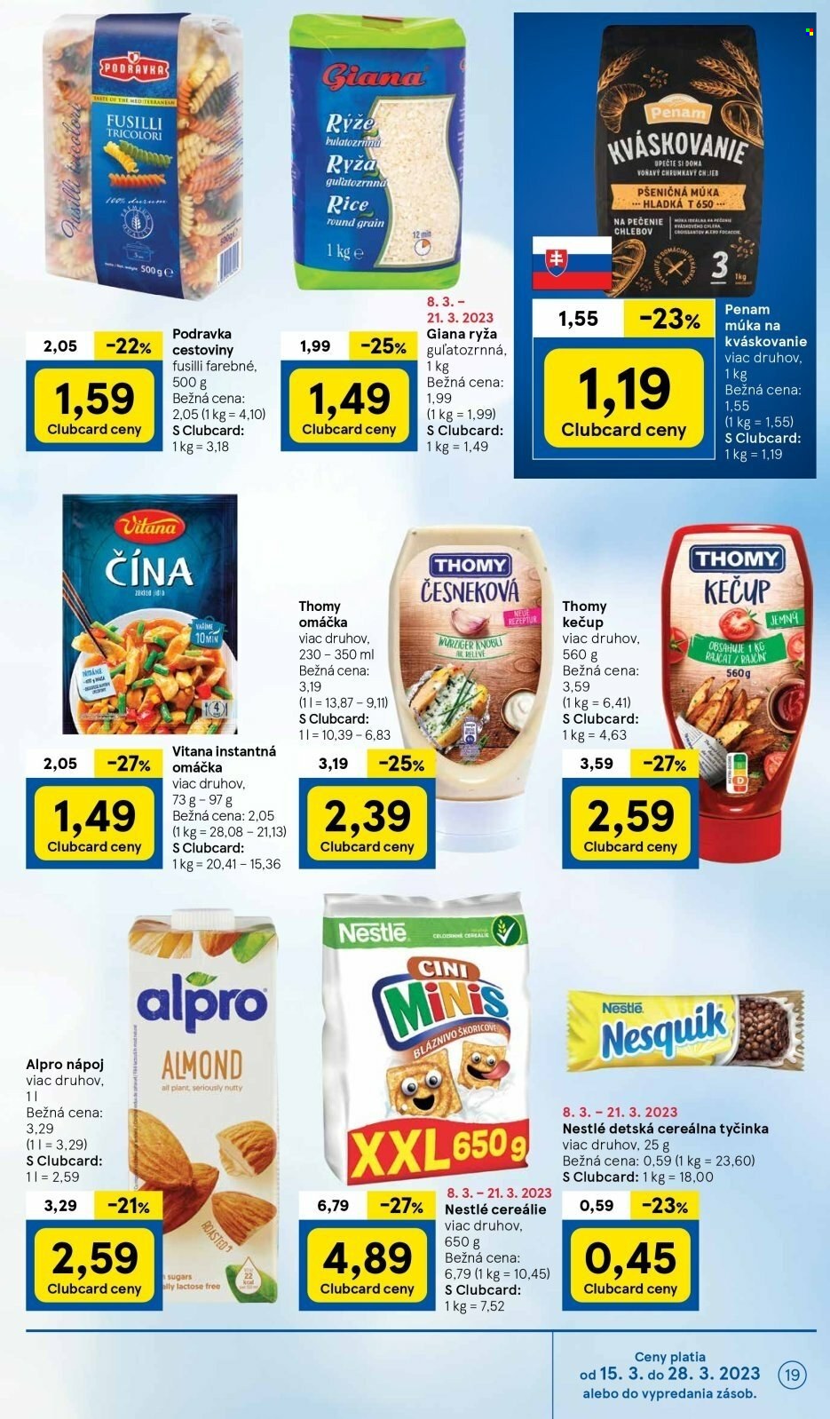 Leták TESCO - 15.3.2023 - 21.3.2023. Strana 19