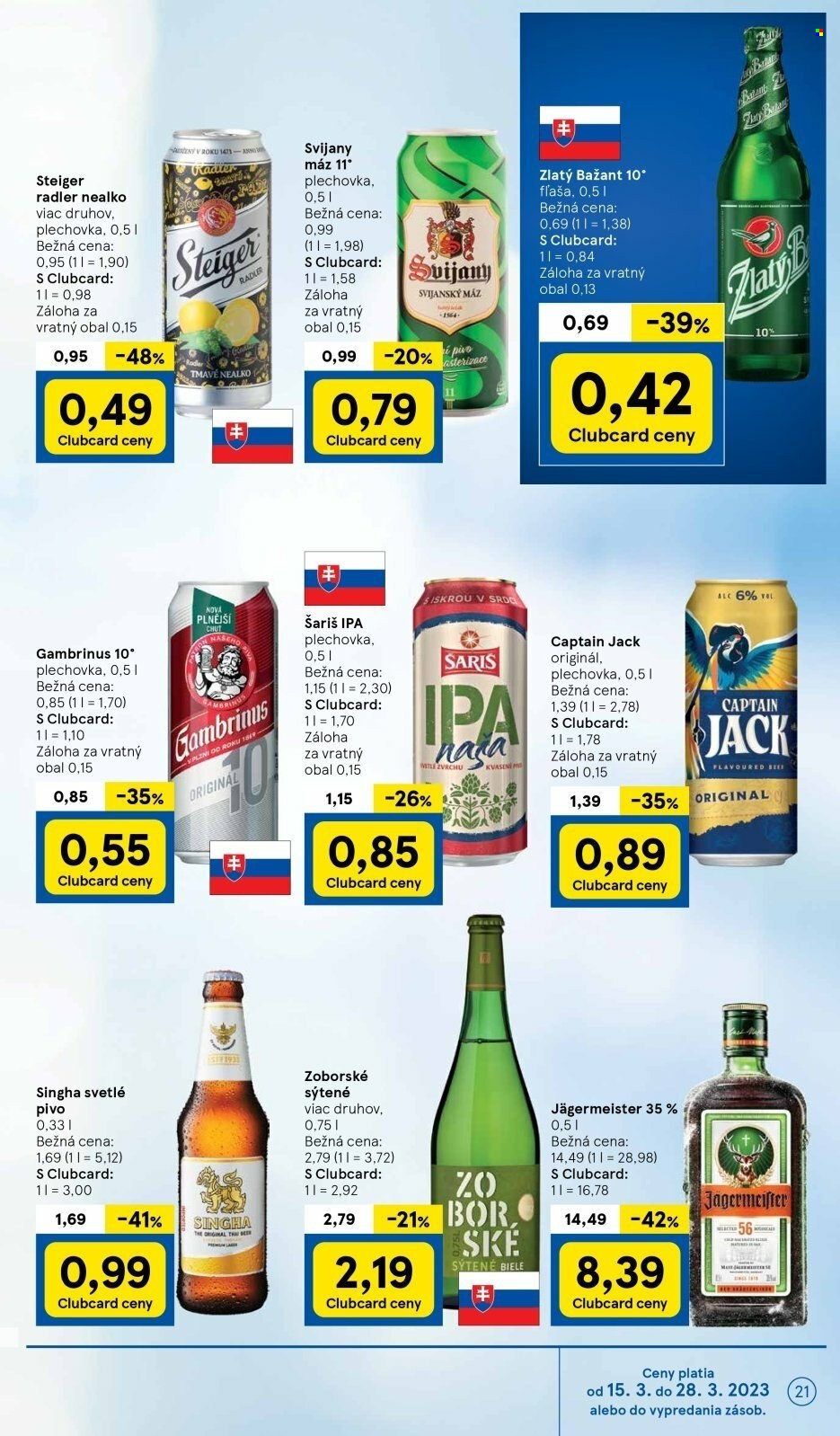 Leták TESCO - 15.3.2023 - 21.3.2023. Strana 21