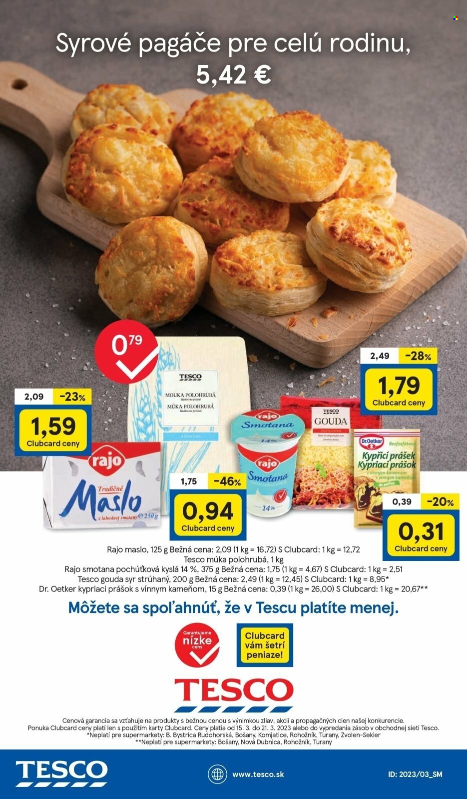 Leták TESCO supermarket - 15.3.2023 - 21.3.2023. Strana 15