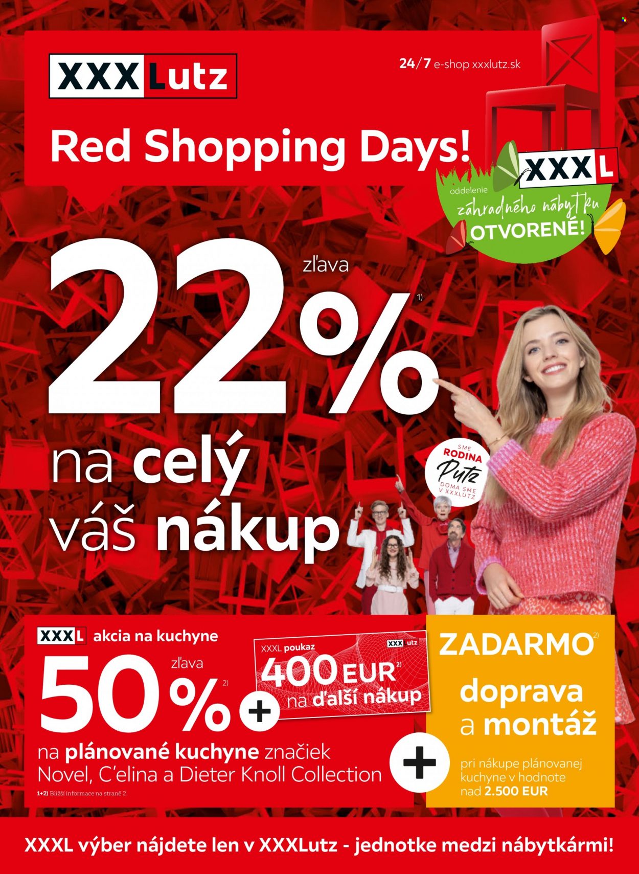 Leták XXXLutz - 13.3.2023 - 26.3.2023. Strana 1
