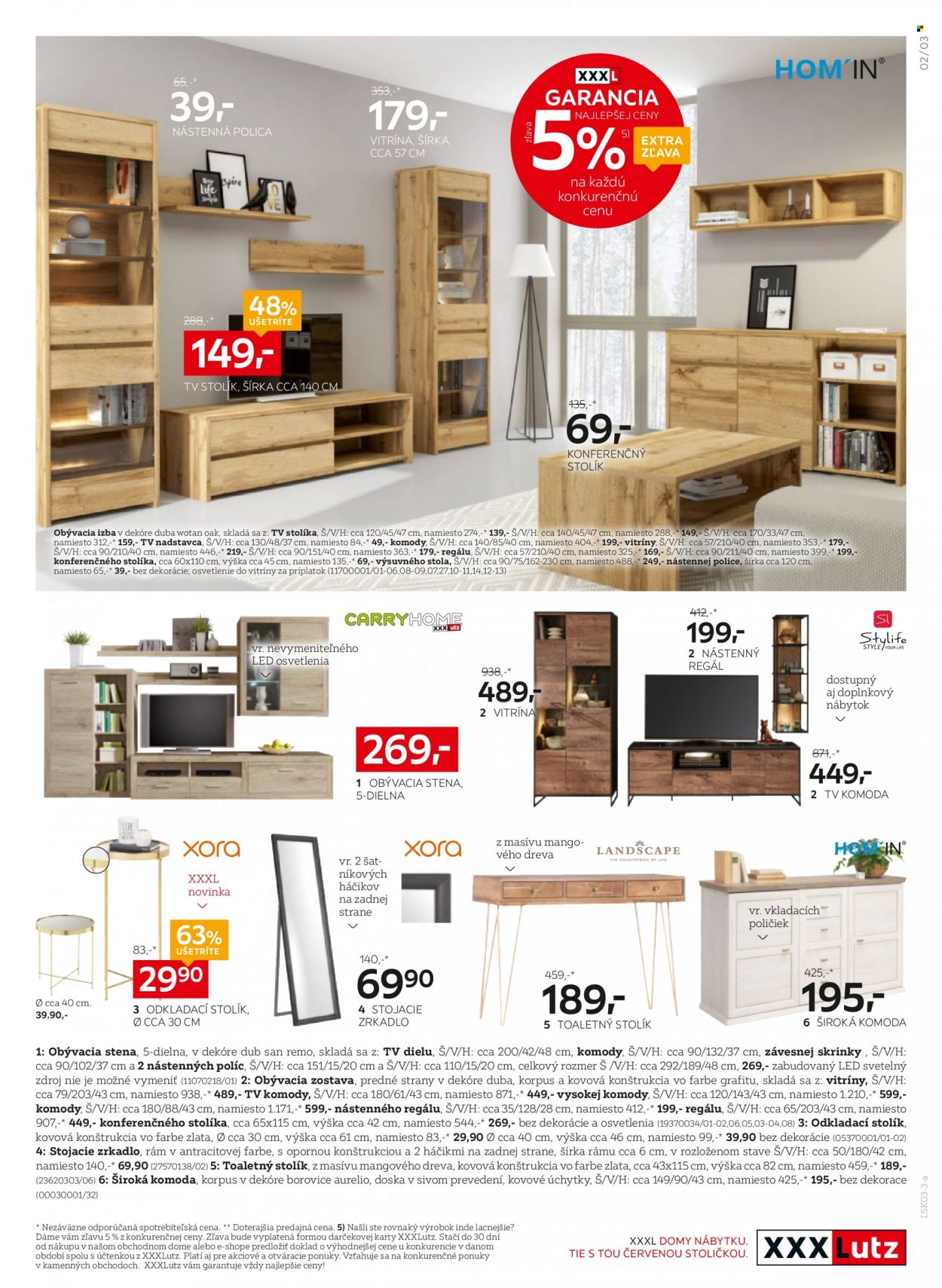 Leták XXXLutz - 13.3.2023 - 26.3.2023. Strana 3
