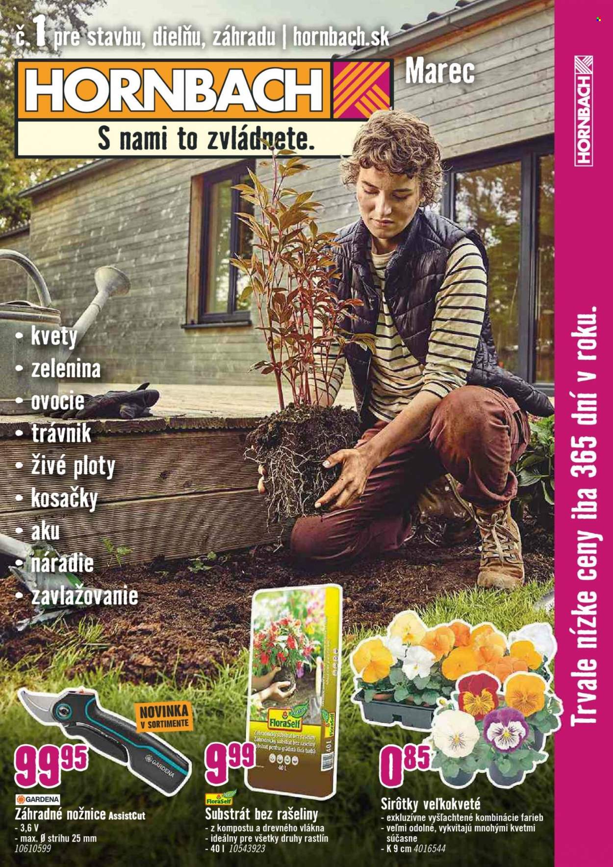 Leták Hornbach - 8.3.2023 - 24.3.2023. Strana 1