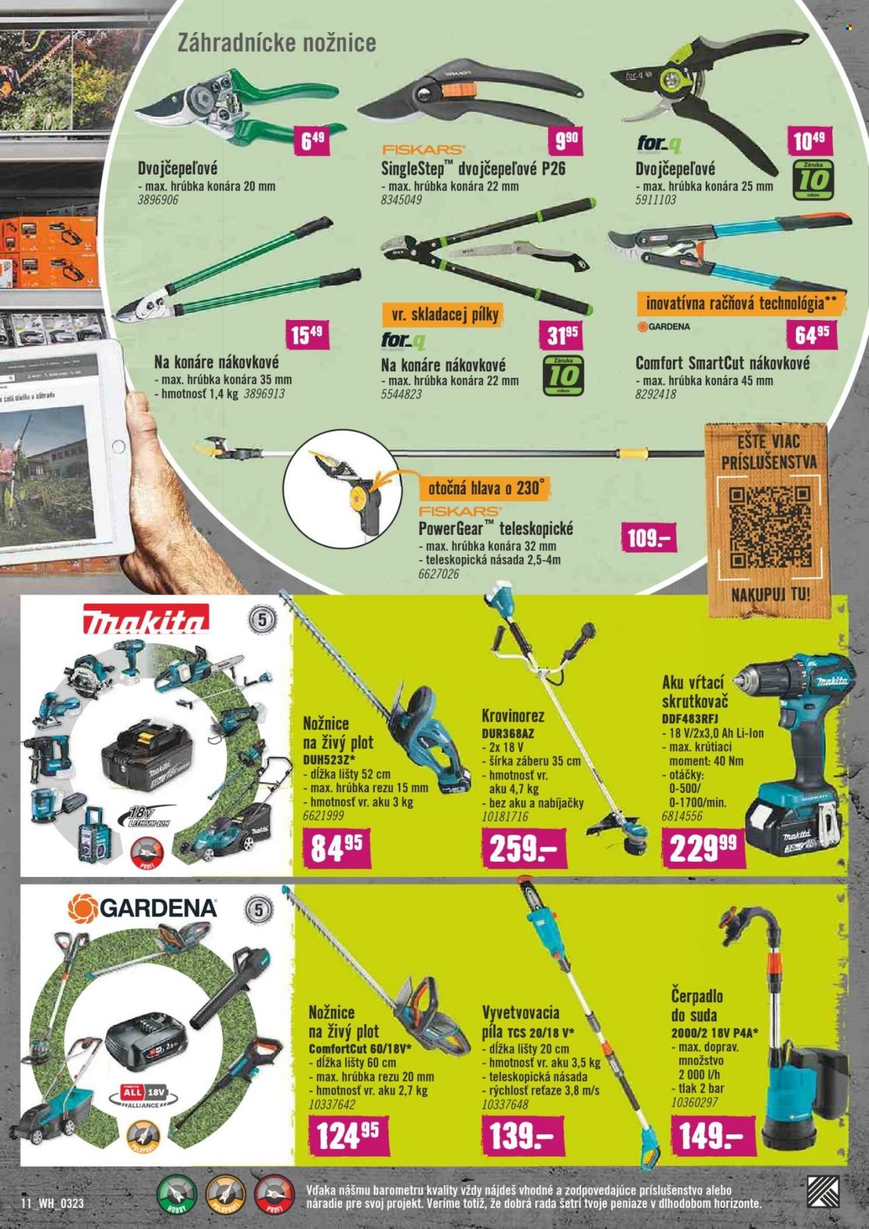 Leták Hornbach - 8.3.2023 - 24.3.2023. Strana 11