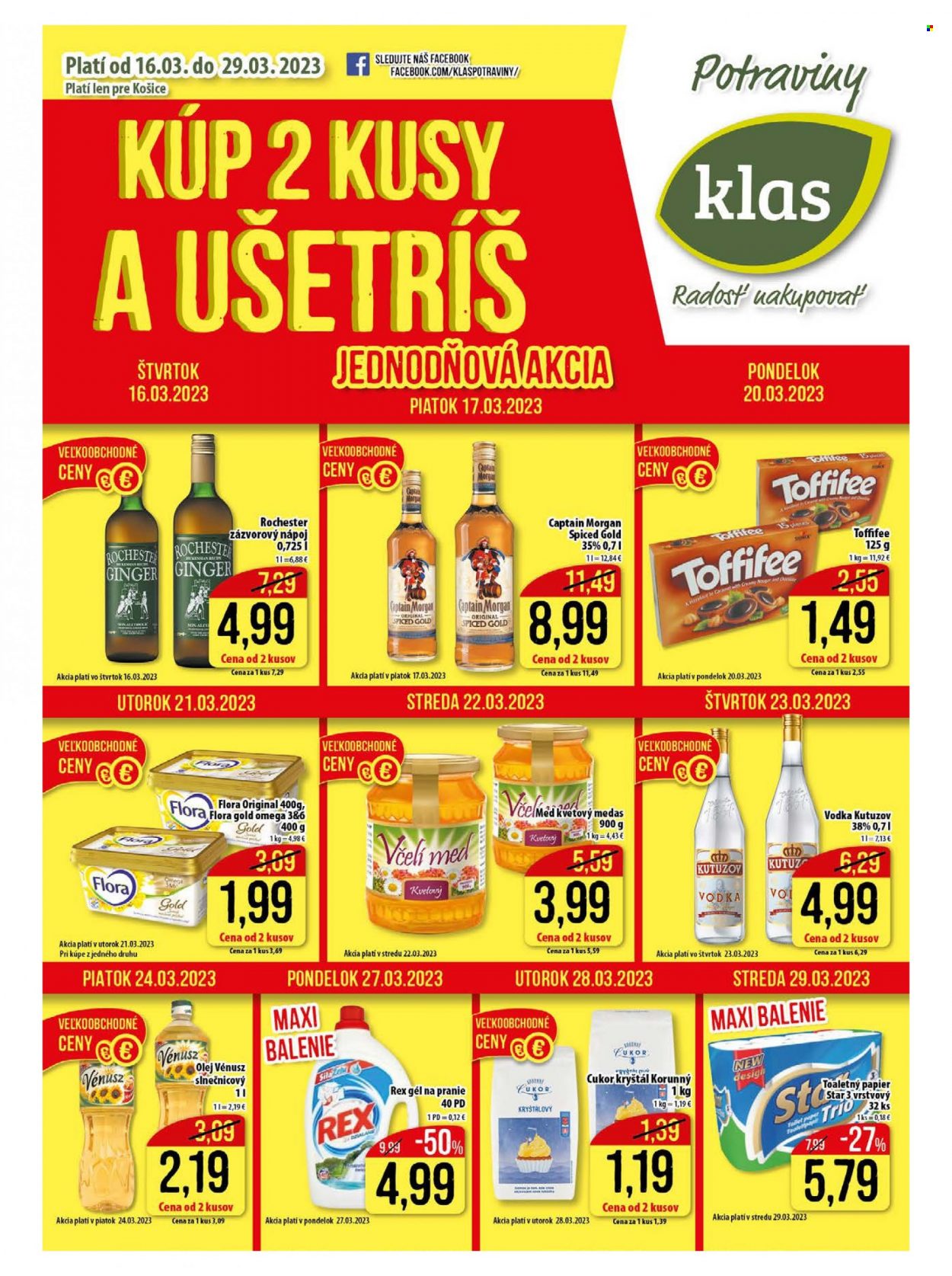 Leták Klas - 16.3.2023 - 29.3.2023. Strana 1
