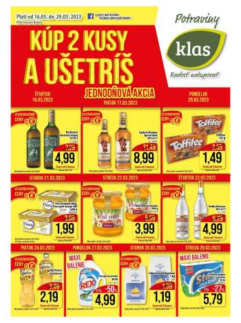 Leták Klas - 16.3.2023 - 29.3.2023.