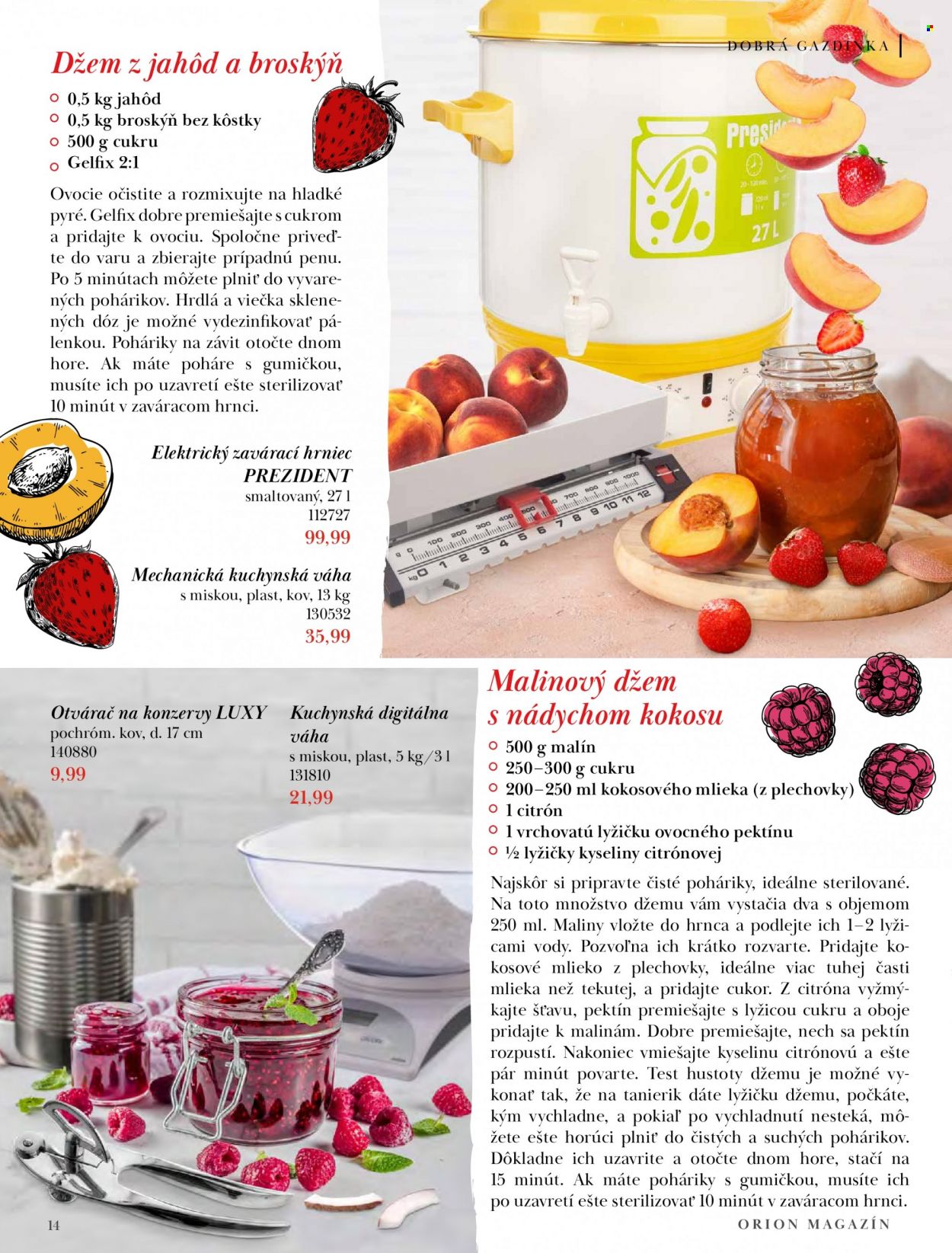 Leták Orion. Strana 14