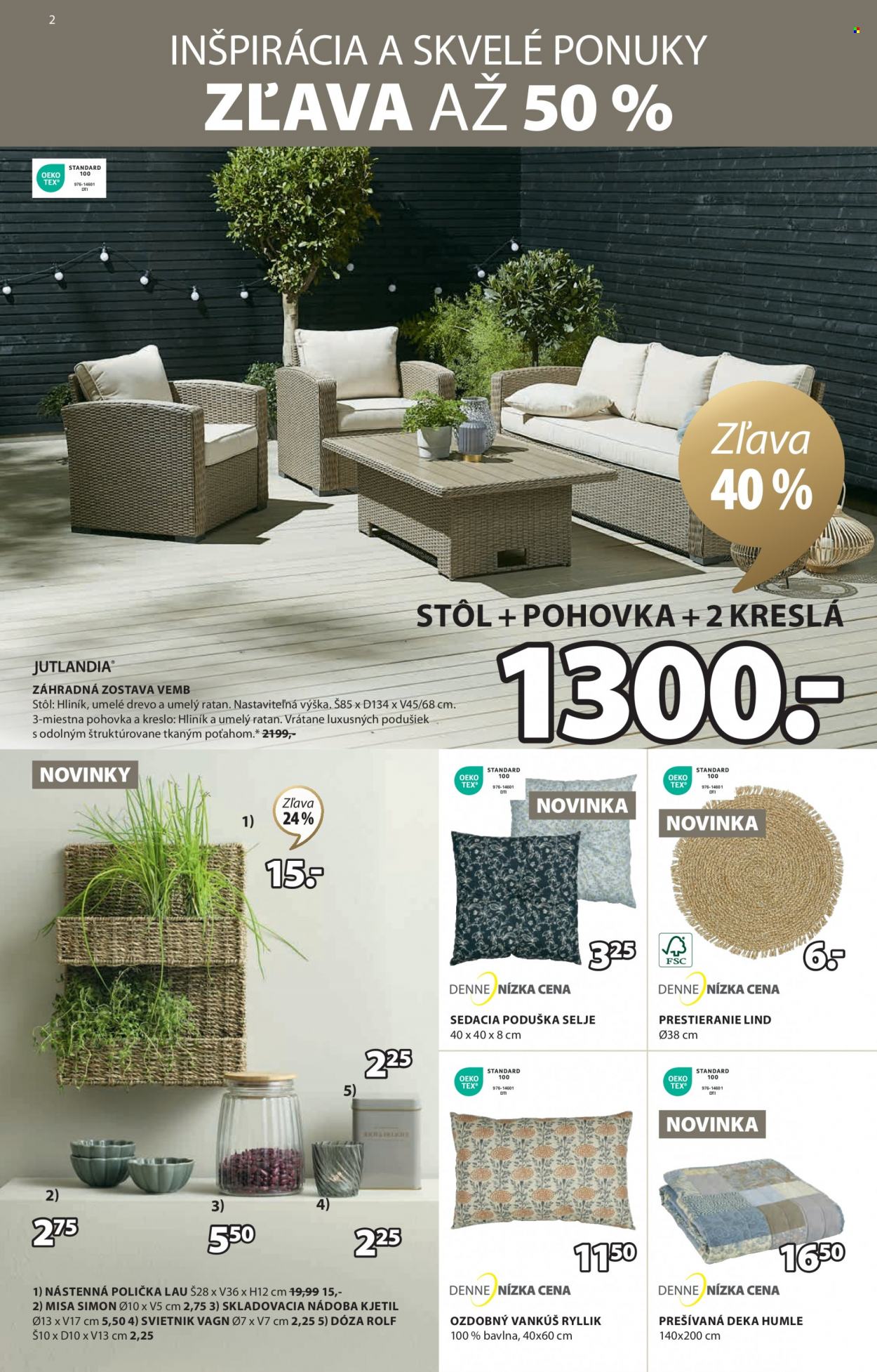 Leták JYSK - 15.3.2023 - 11.4.2023. Strana 2
