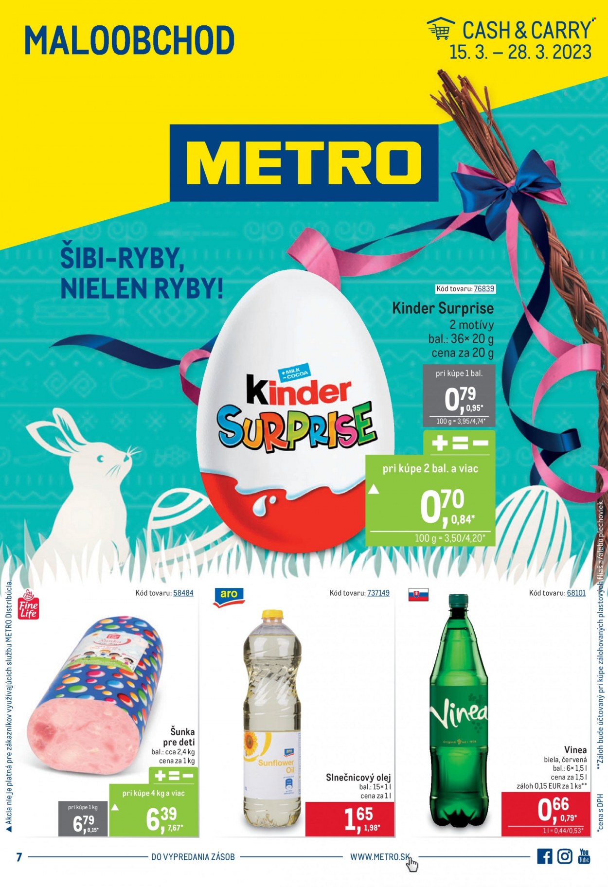 Leták Metro - 15.3.2023 - 28.3.2023. Strana 1