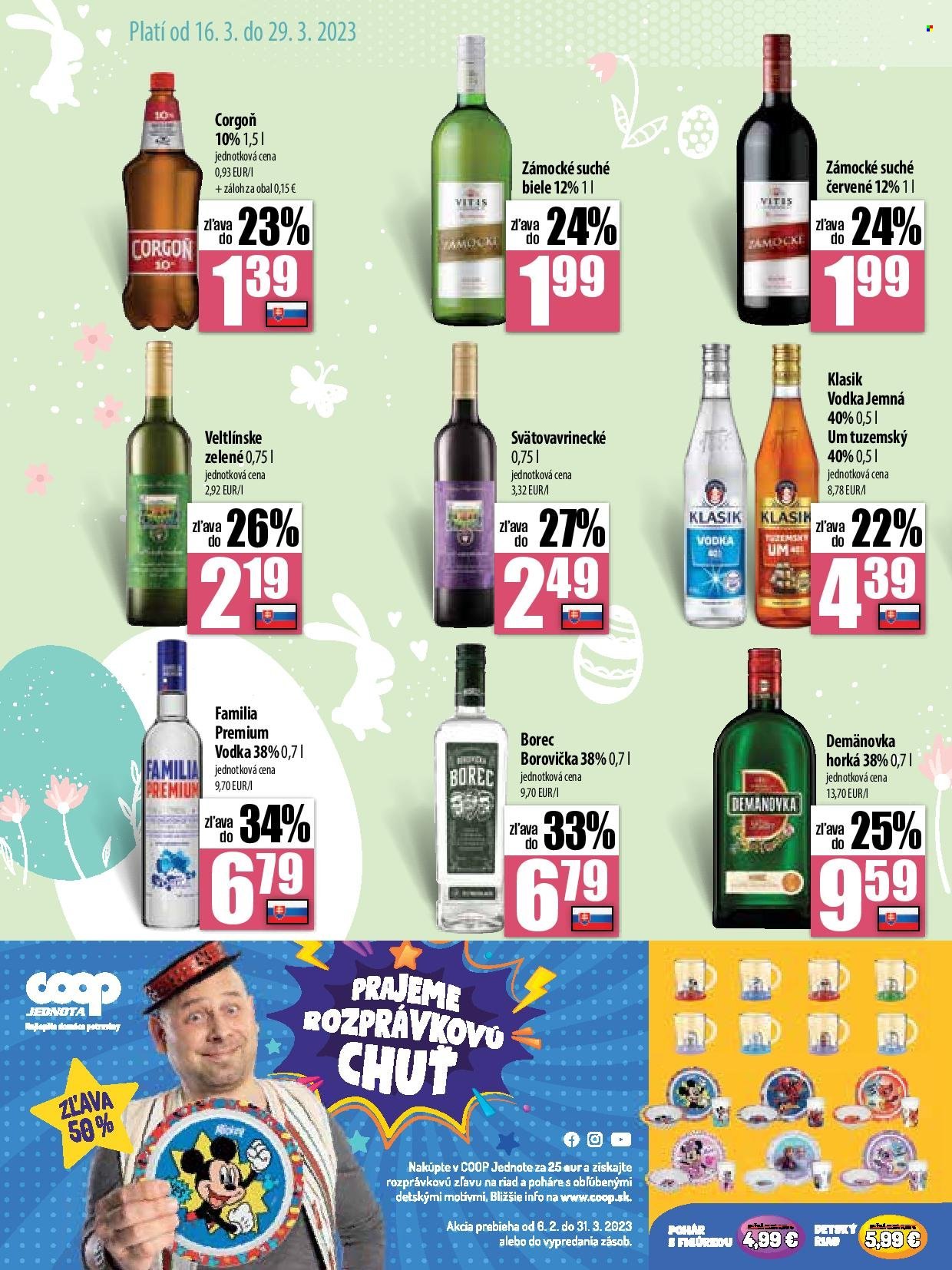 Leták COOP Jednota - 16.3.2023 - 29.3.2023. Strana 14
