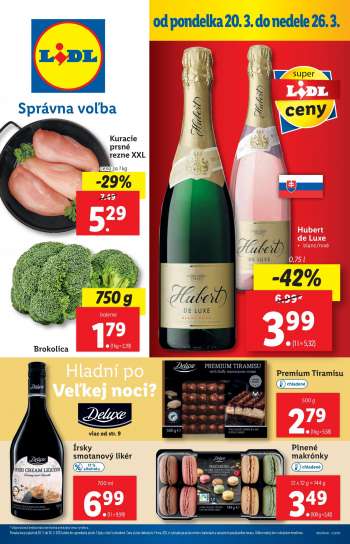 Leták Lidl - 20.3.2023 - 26.3.2023.