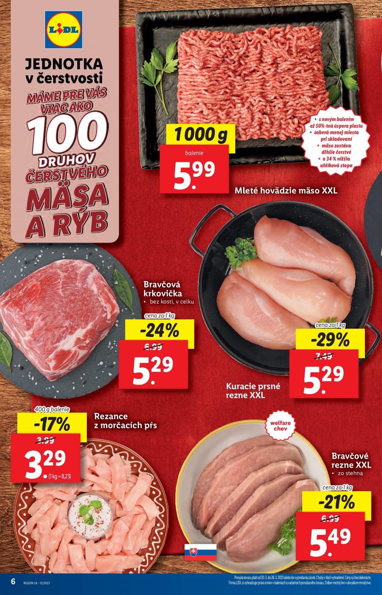 Leták Lidl - 20.3.2023 - 26.3.2023. Strana 6