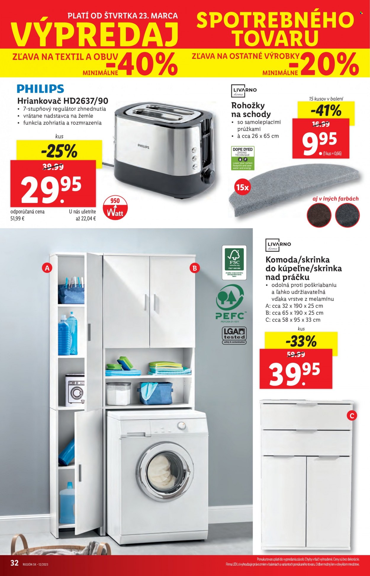 Leták Lidl - 23.3.2023 - 26.3.2023. Strana 32