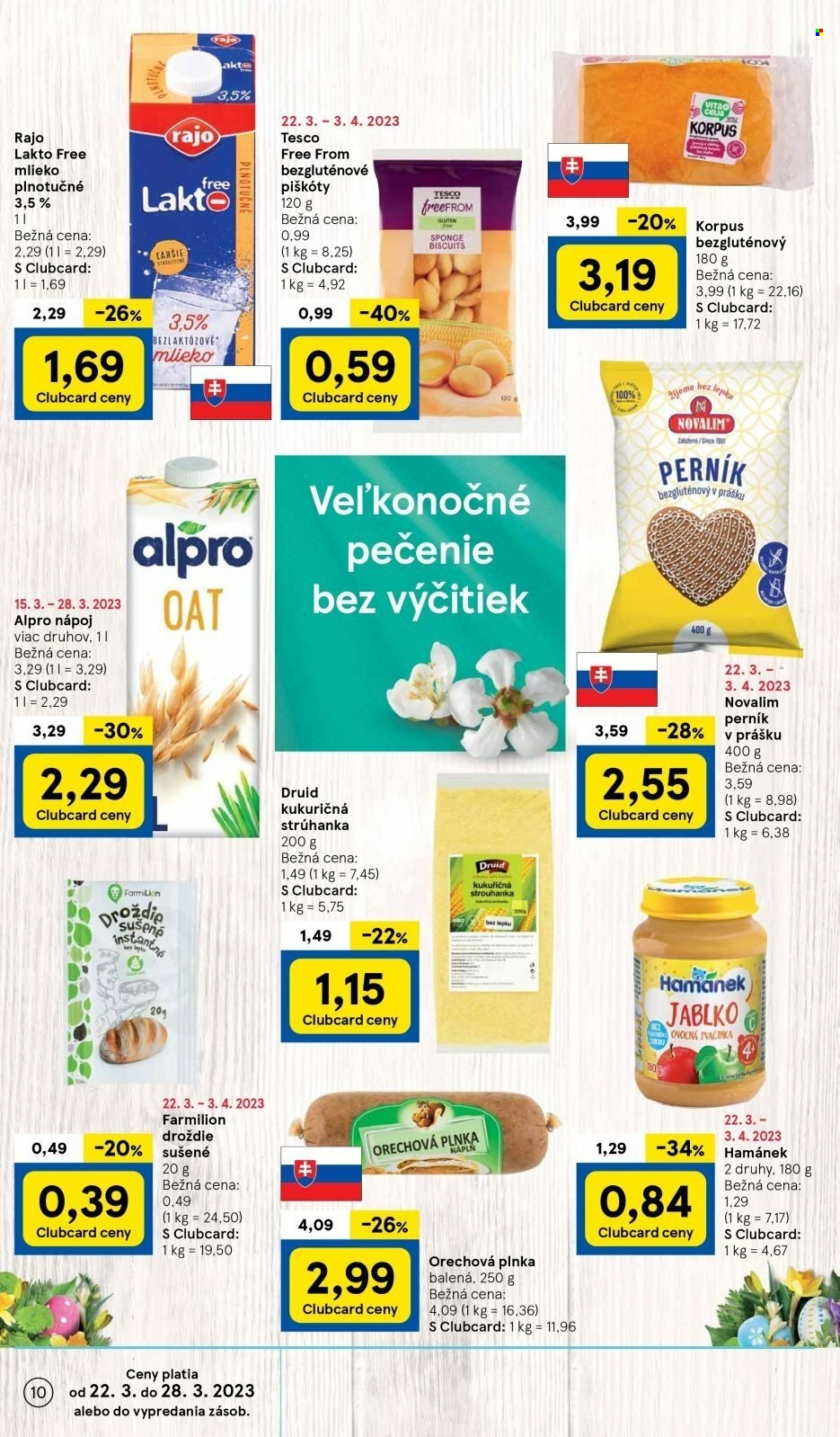 Leták TESCO - 22.3.2023 - 28.3.2023. Strana 10