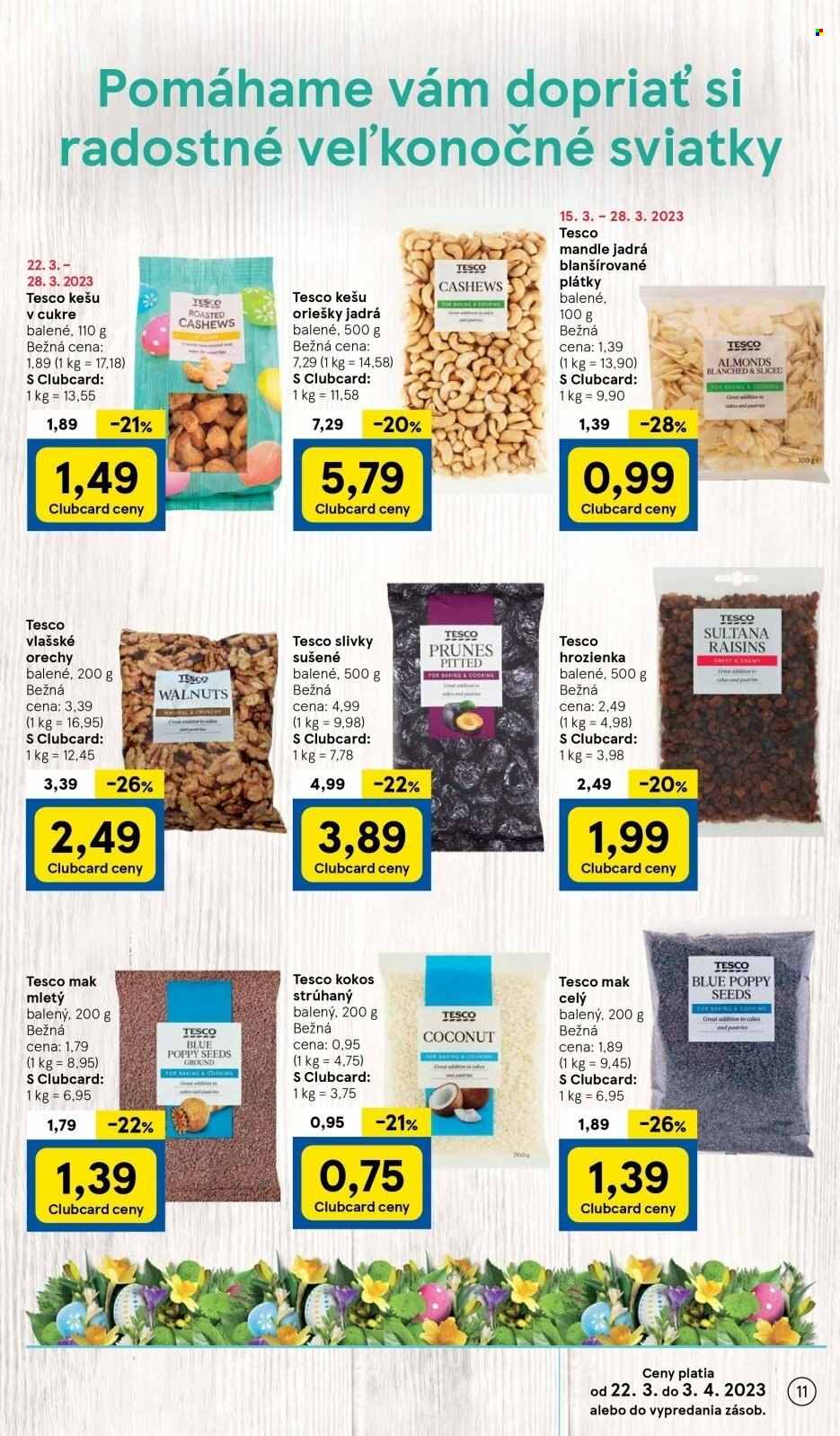 Leták TESCO - 22.3.2023 - 28.3.2023. Strana 11