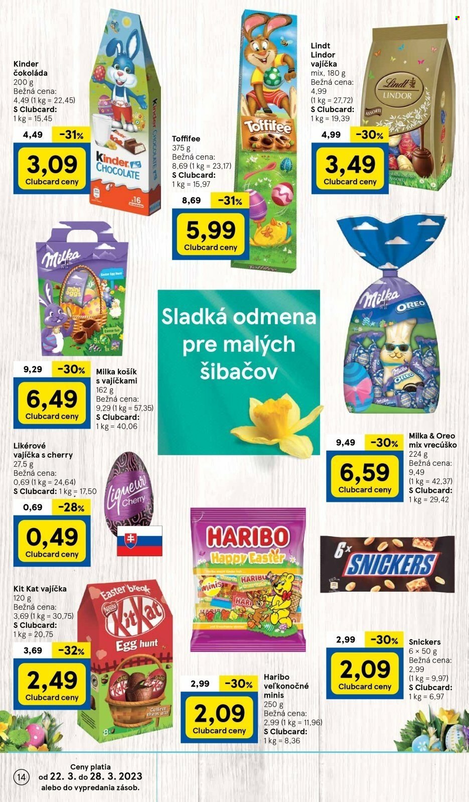 Leták TESCO - 22.3.2023 - 28.3.2023. Strana 14