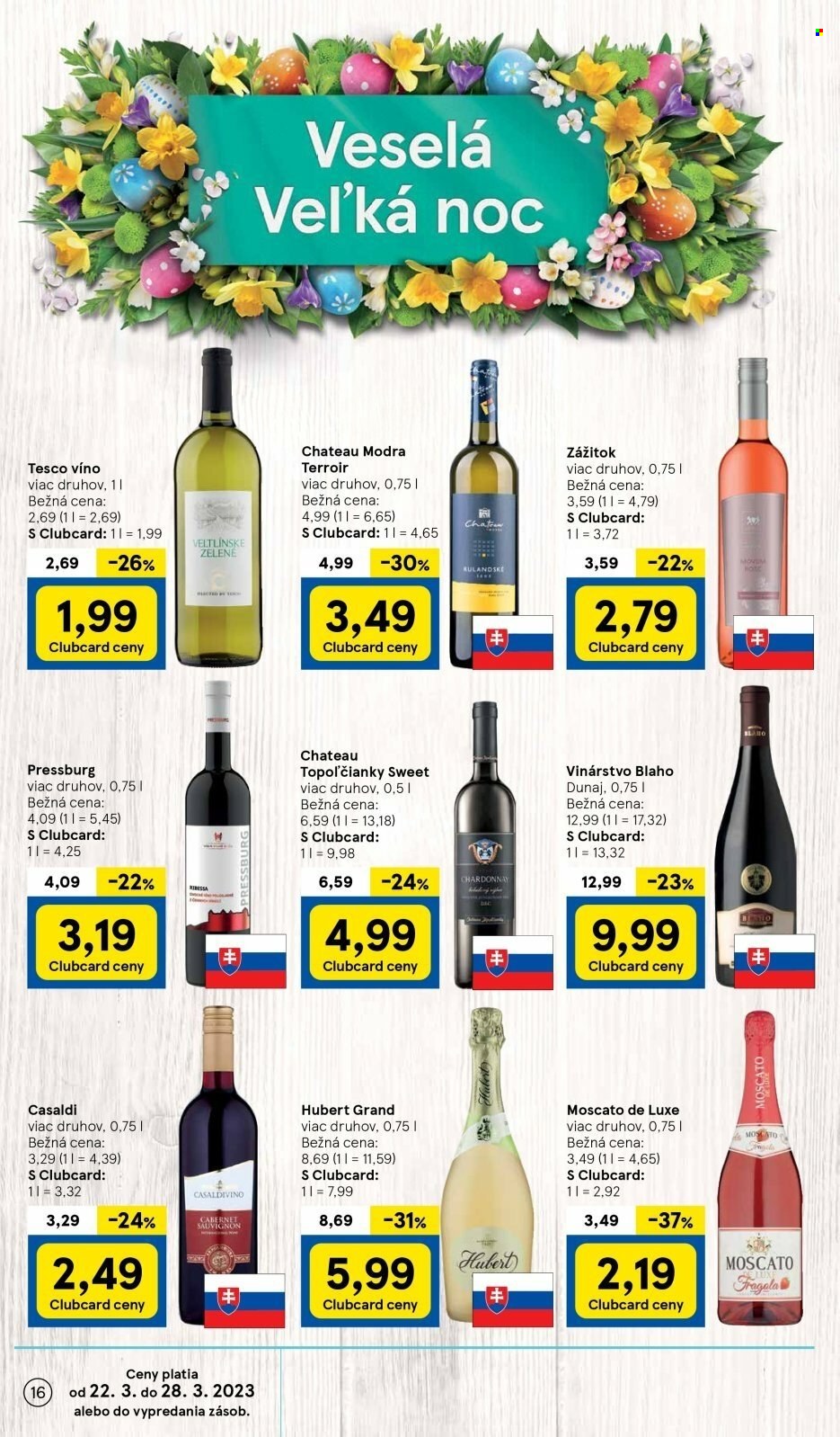 Leták TESCO - 22.3.2023 - 28.3.2023. Strana 16