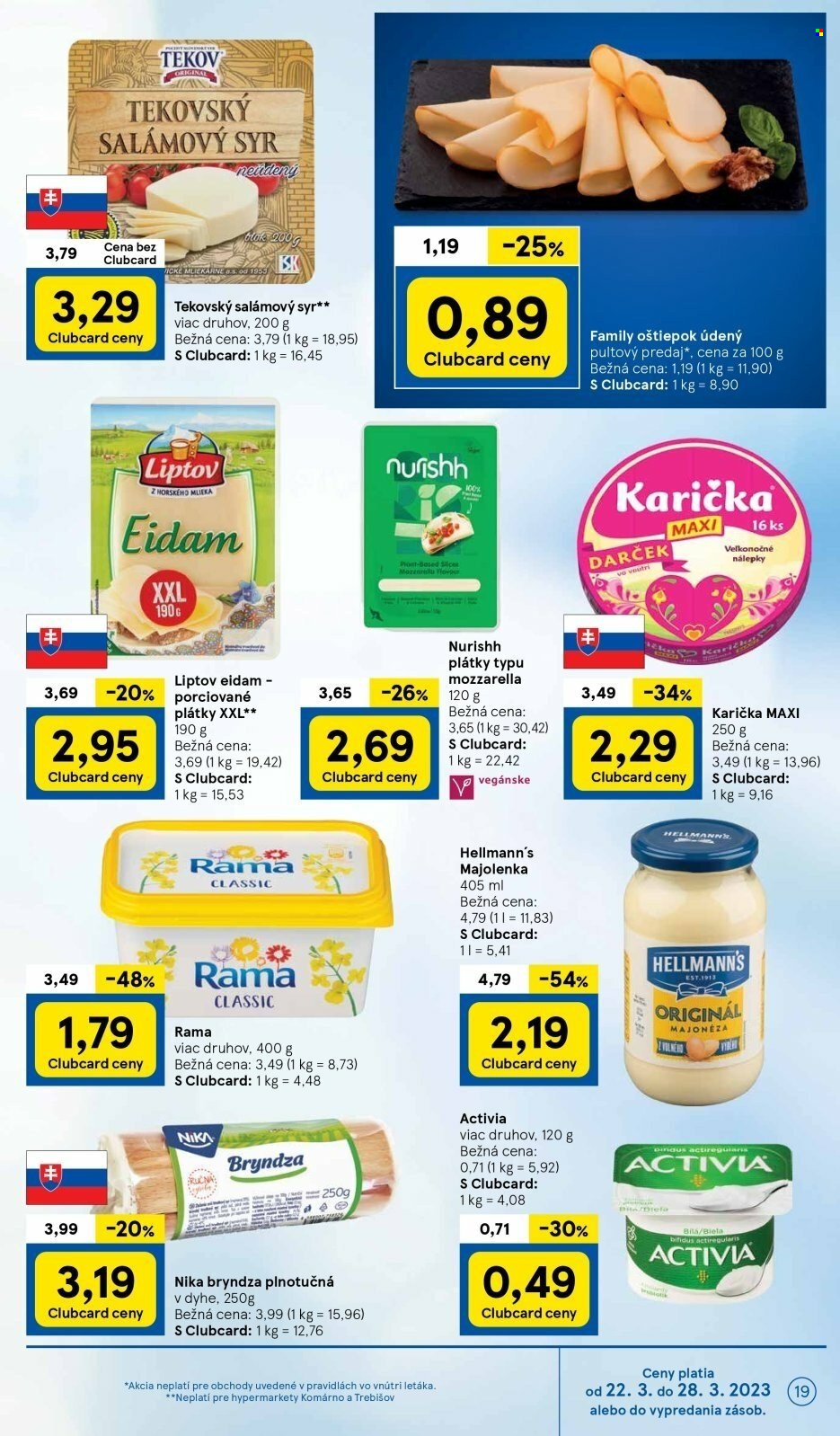Leták TESCO - 22.3.2023 - 28.3.2023. Strana 19