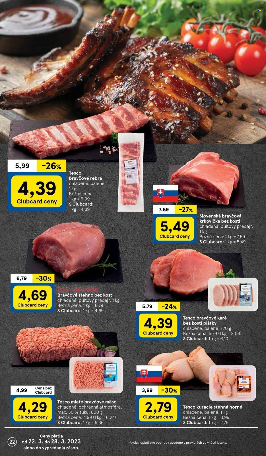 Leták TESCO - 22.3.2023 - 28.3.2023. Strana 22
