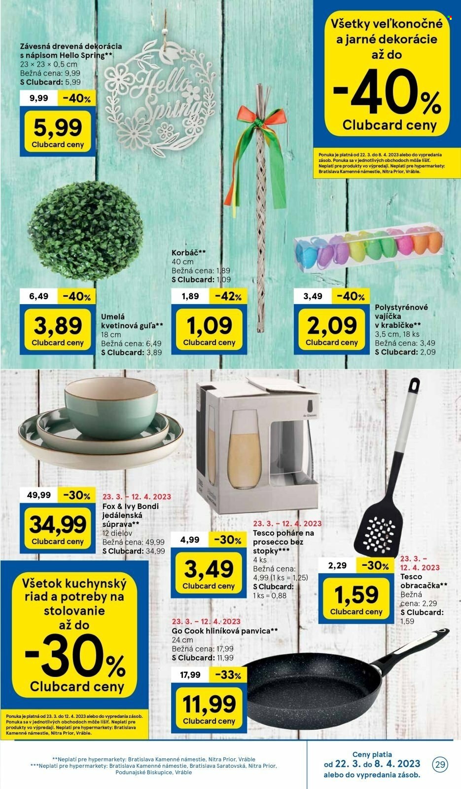 Leták TESCO - 22.3.2023 - 28.3.2023. Strana 29