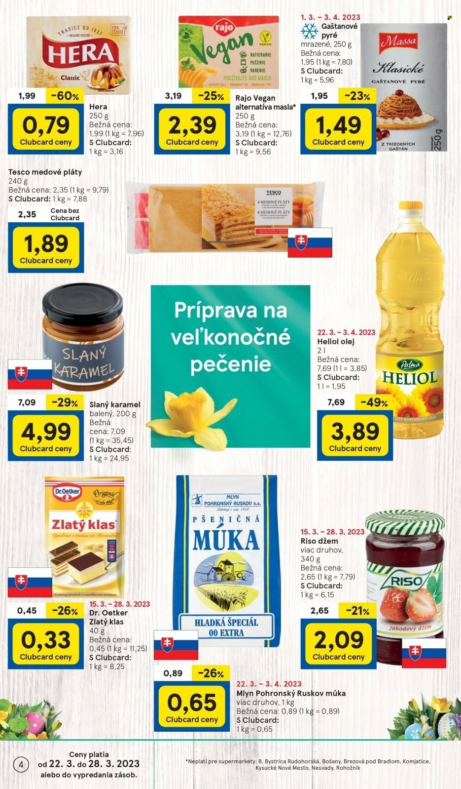 Leták TESCO supermarket - 22.3.2023 - 28.3.2023. Strana 4