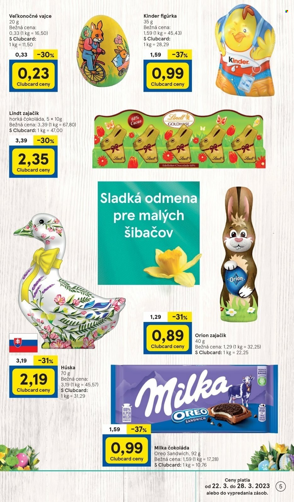 Leták TESCO supermarket - 22.3.2023 - 28.3.2023. Strana 5