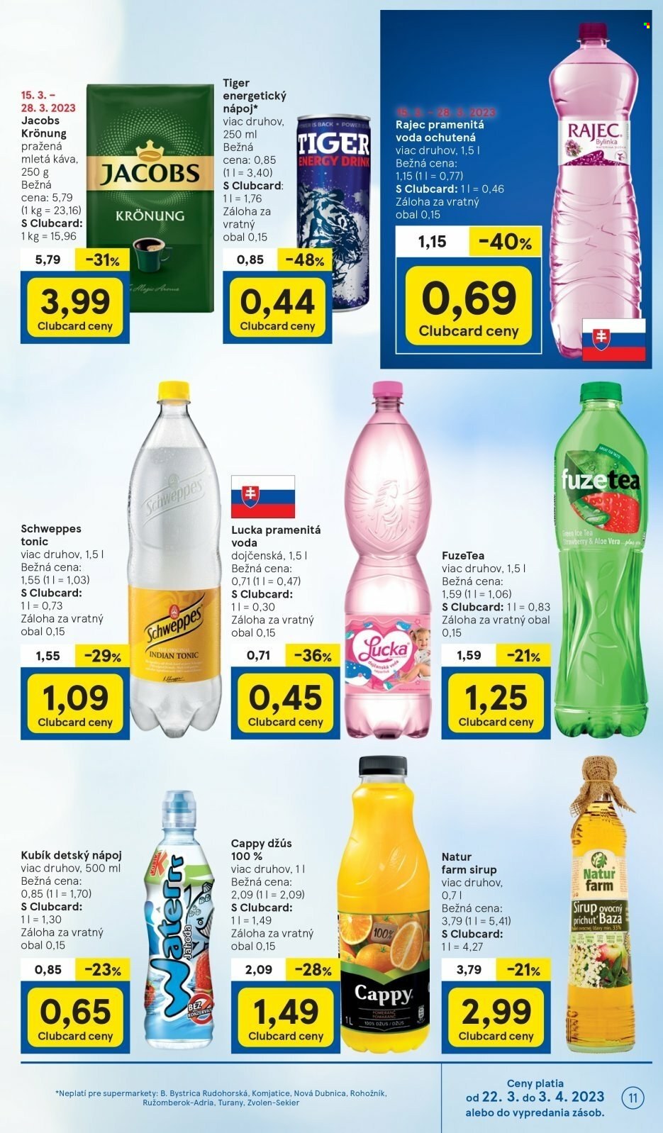 Leták TESCO supermarket - 22.3.2023 - 28.3.2023. Strana 11