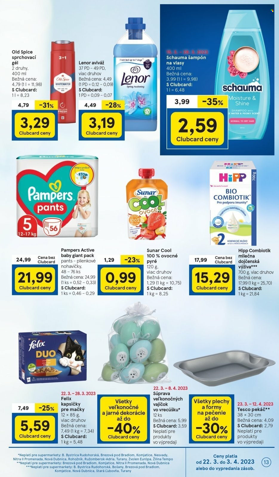 Leták TESCO supermarket - 22.3.2023 - 28.3.2023. Strana 13