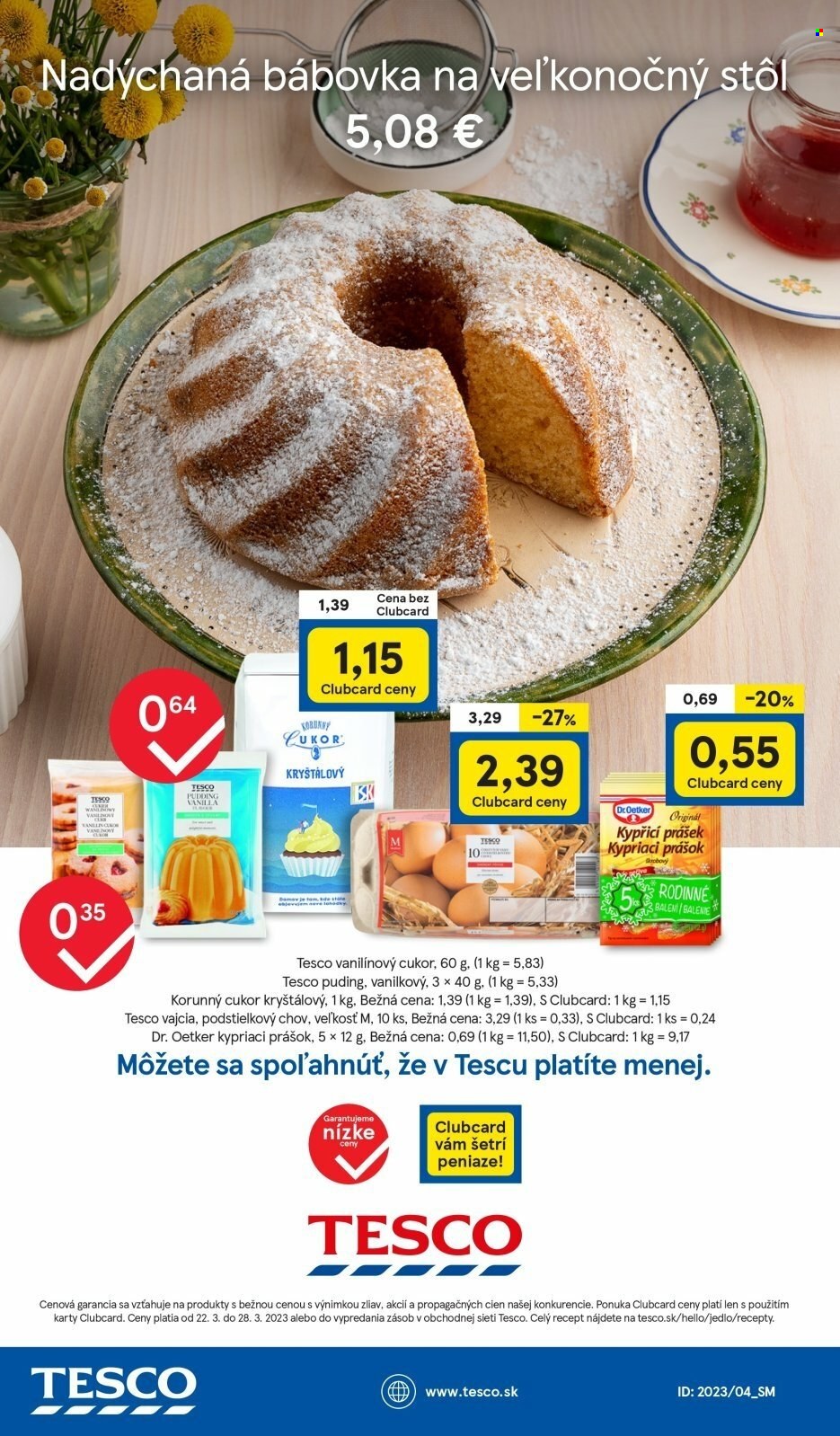 Leták TESCO supermarket - 22.3.2023 - 28.3.2023. Strana 14