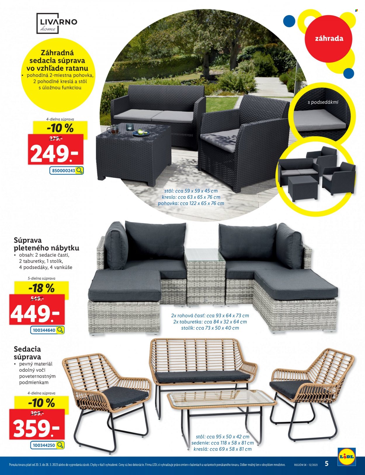 Leták Lidl - 20.3.2023 - 26.3.2023. Strana 5