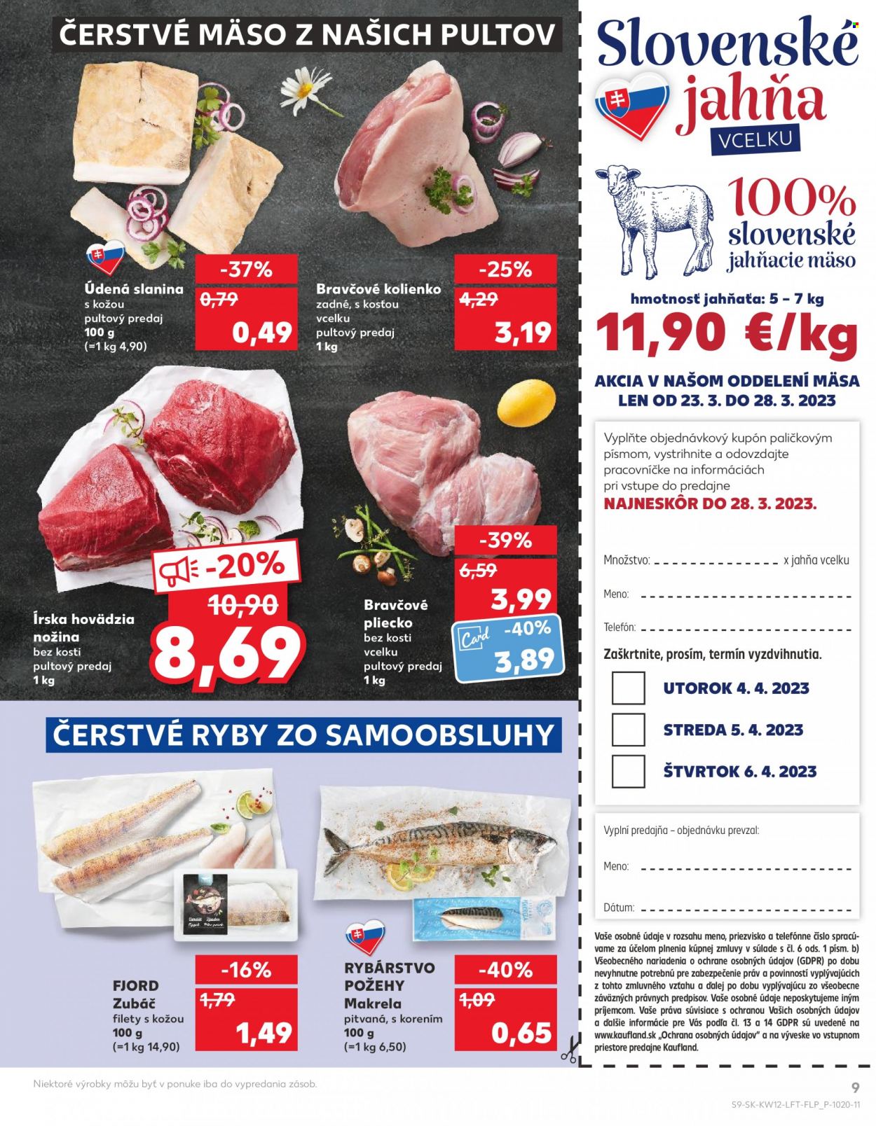 Leták Kaufland - 23.3.2023 - 29.3.2023. Strana 9