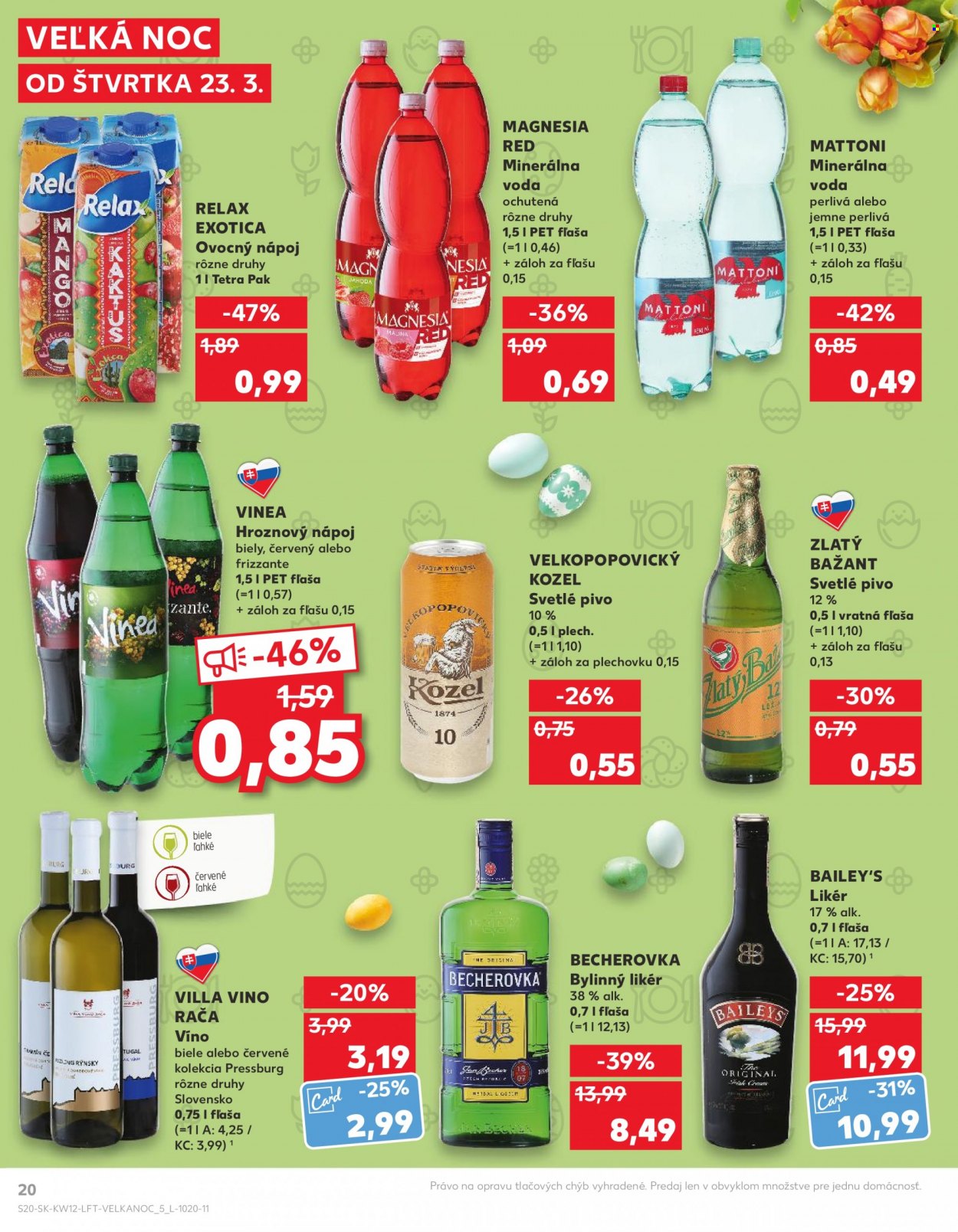 Leták Kaufland - 23.3.2023 - 29.3.2023. Strana 20