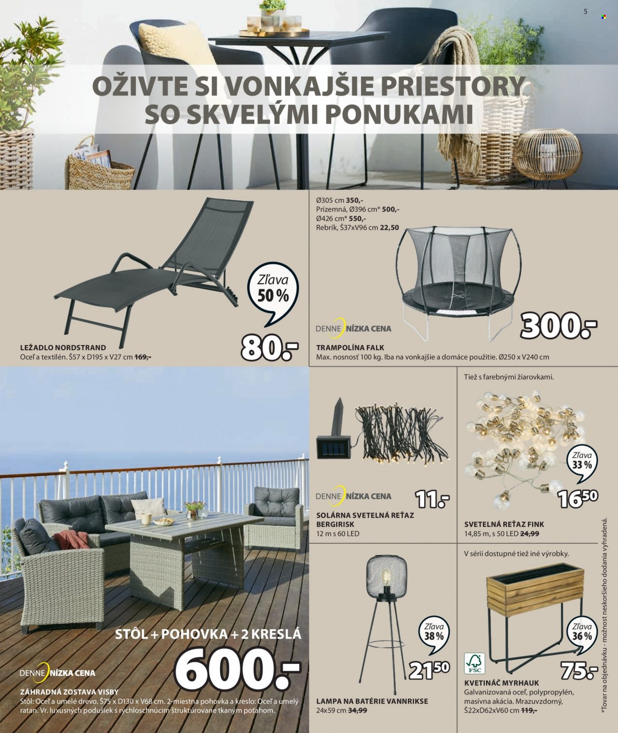 Leták JYSK - 22.3.2023 - 11.4.2023. Strana 5
