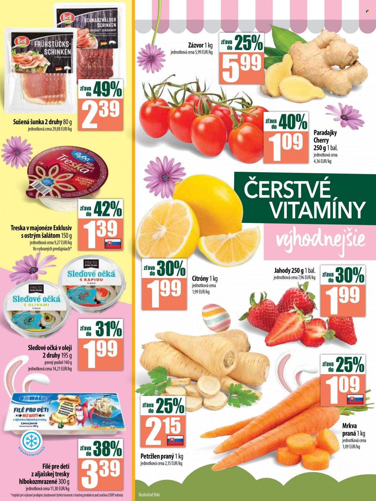 Leták COOP Jednota - 23.3.2023 - 29.3.2023. Strana 3